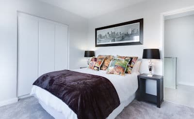 cozy stylish bedroom