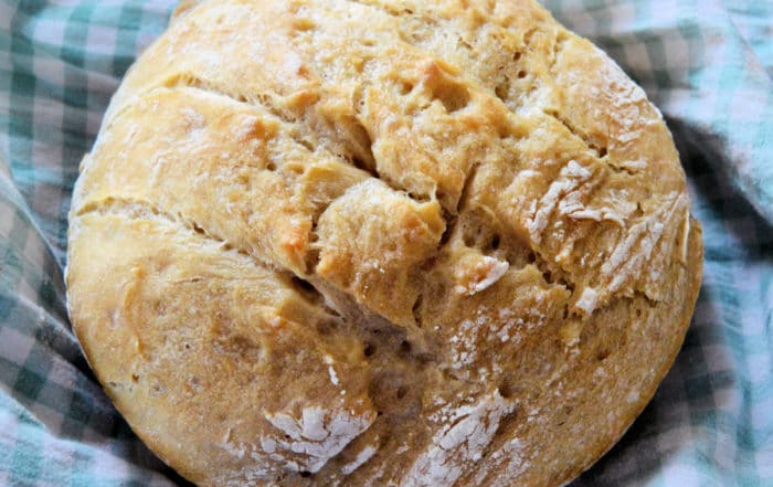quick sourdough bread loaf